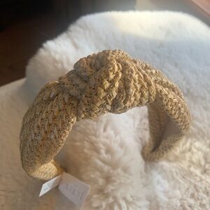 J. Crew Woven Knot Headband NWT